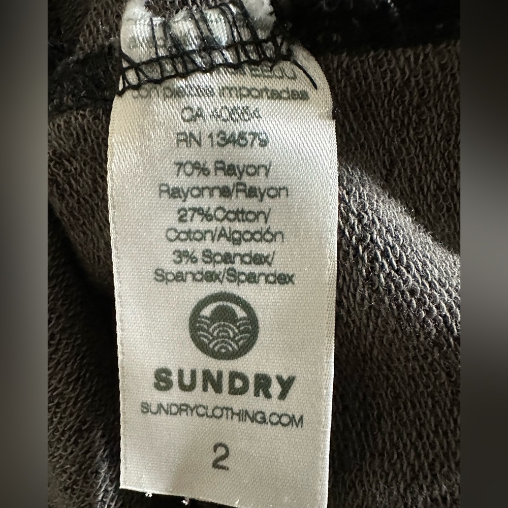 Sundry varsity python pullover sweatshirt size Me… - image 8